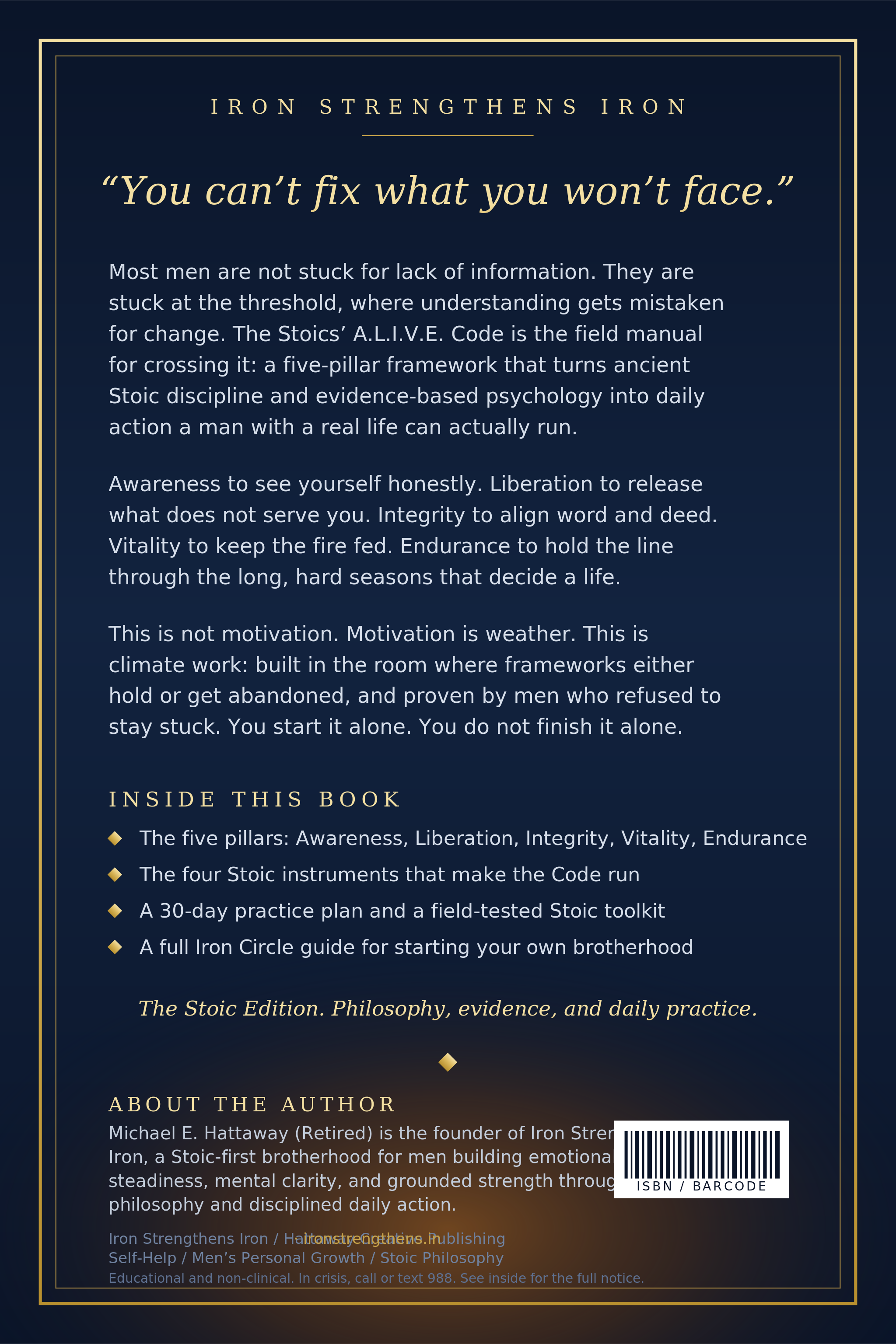 The Stoics' A.L.I.V.E. Code back cover